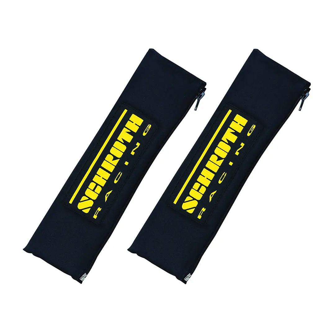 Schroth Shoulder Pad Black With Yellow Logo 1