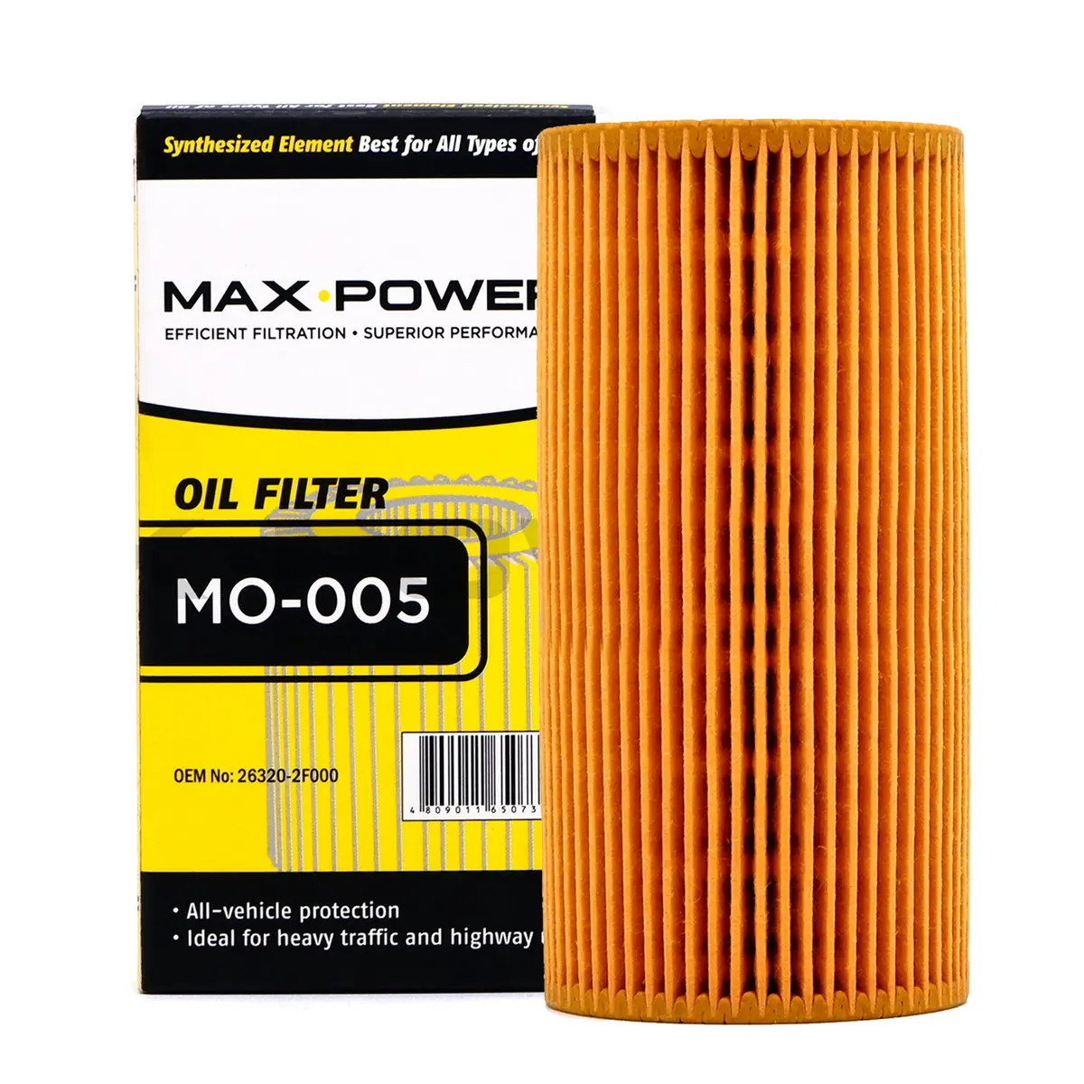 Max Power Oil Filter Mo-005 For Hyundai Tucson 2010-2018, Santa Fe 2010-2016, Kia Sorento, Sportage 2012-2017 1