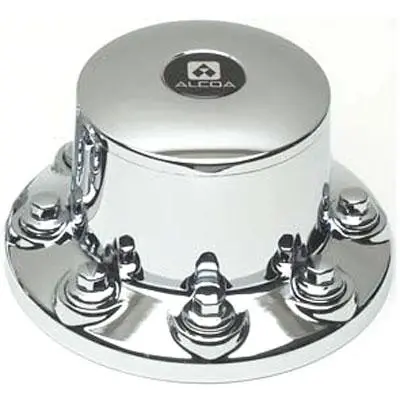 Alcoa Rear Chrome Plastic Cover Kit (8 On 275Mm, 33Mm Lug Nuts) 1