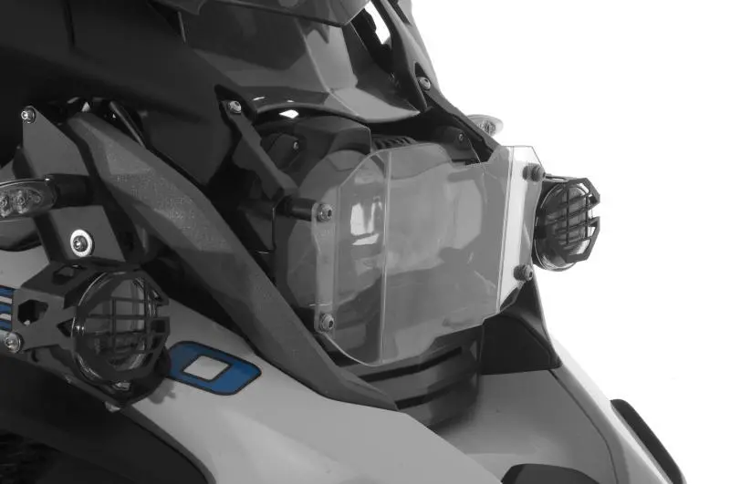Touratech Quick Release Clear Headlight Guard, Bmw R1250gs / Adv, R1200gs / Adv 2013-On (Water Cooled) 1