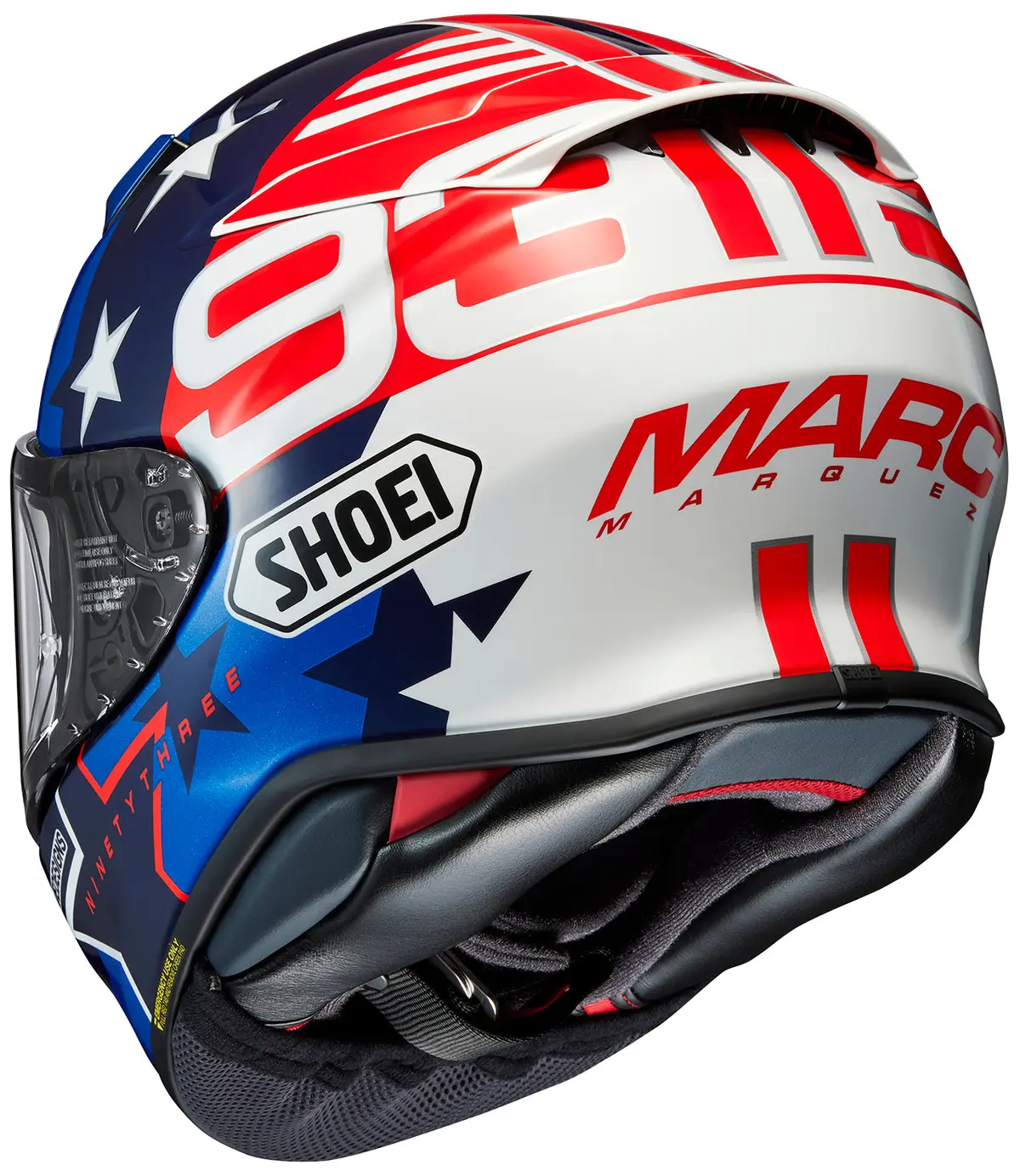 Shoei Rf-1400 Full-Face Helmet – Marquez American Spirit 1