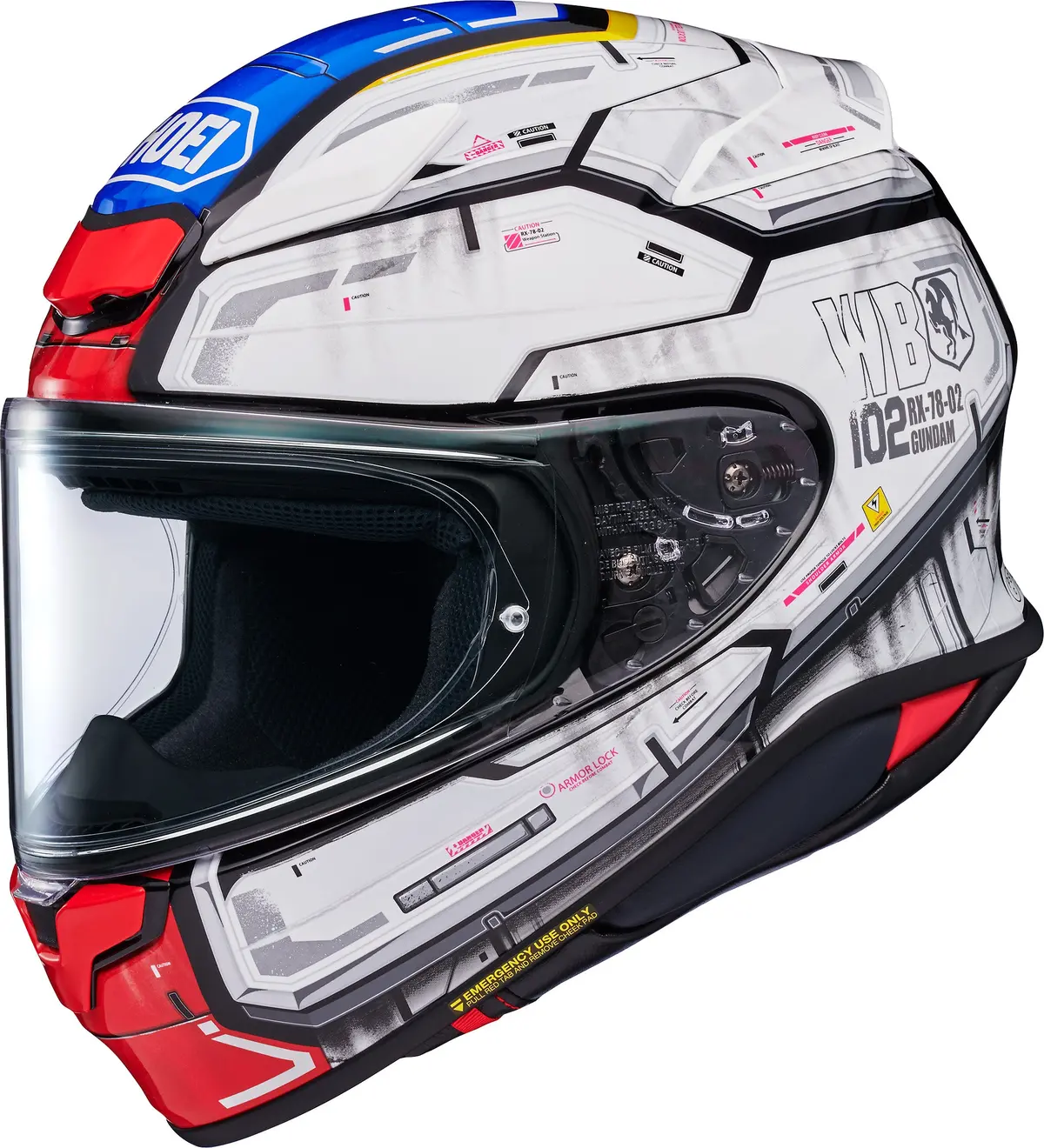 Shoei Rf-1400 Full-Face Helmet – Gundam 1
