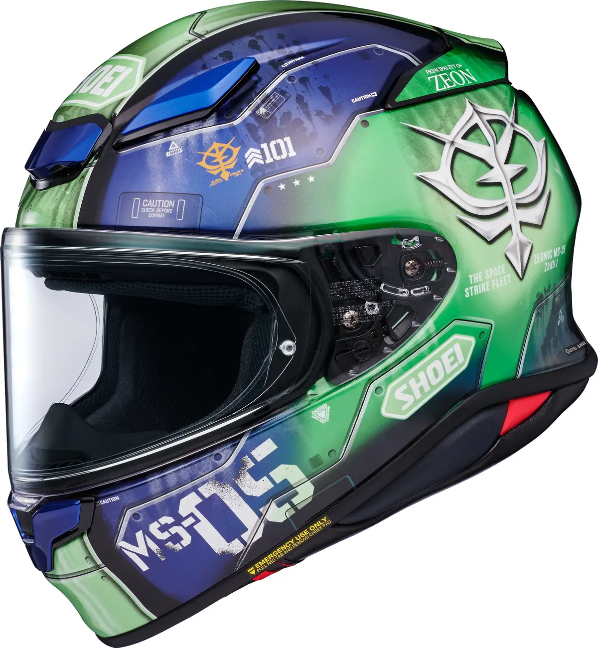 Shoei Rf-1400 Full-Face Helmet – Zaku I 1