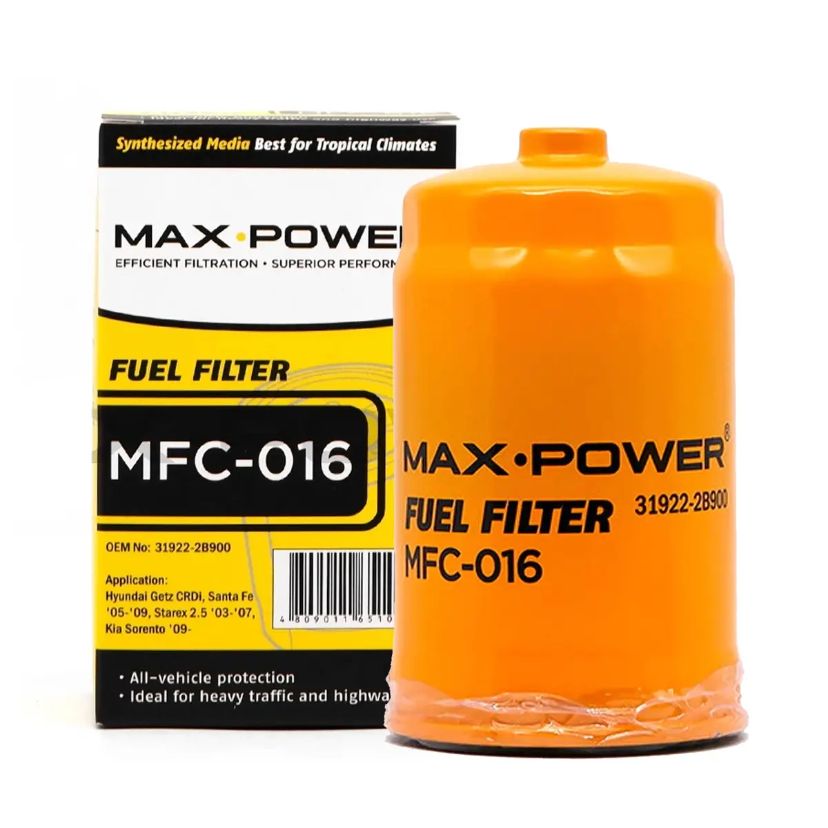 Max Power Fuel Filter Mfc-016 For Hyundai Santa Fe 05-09, Starex 03-08, Kia Sorento 2.4 2009 1