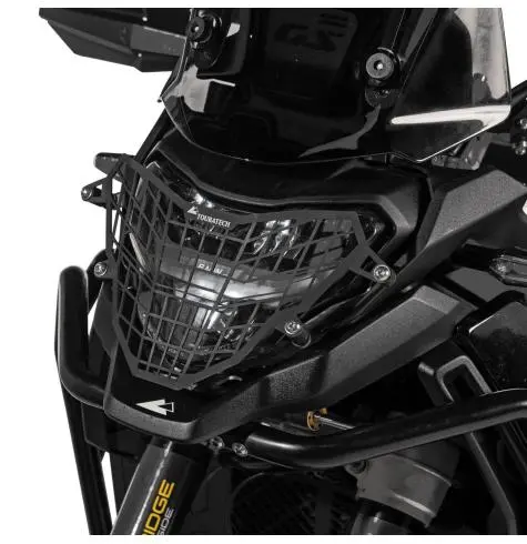Touratech Quick Release Aluminum Headlight Guard For F900gs 2024-2025 1