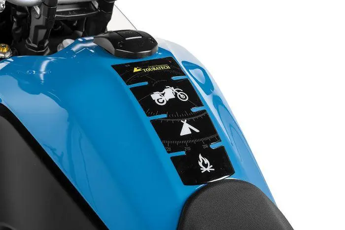 Touratech Adhesive Tank Protector, Black 1