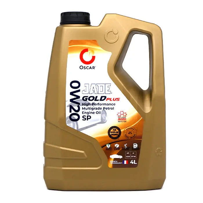 Oscar Fully Synthetic Jade Gold Plus 0W20 4 Liters 1
