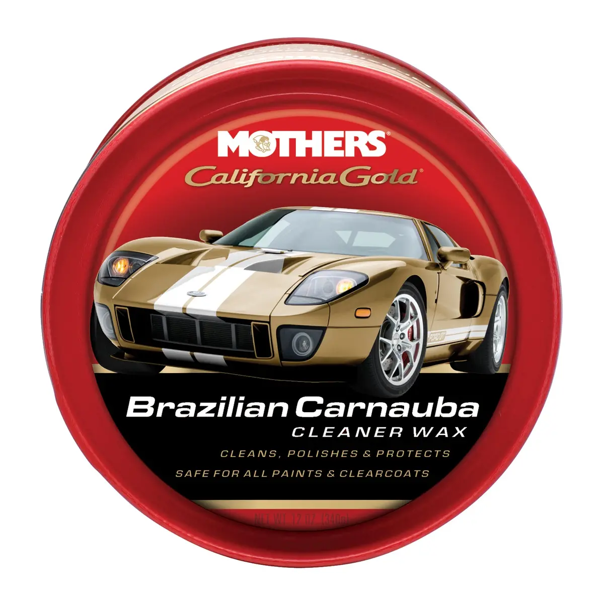 Mothers California Gold Original Paste Wax 12Oz. 1
