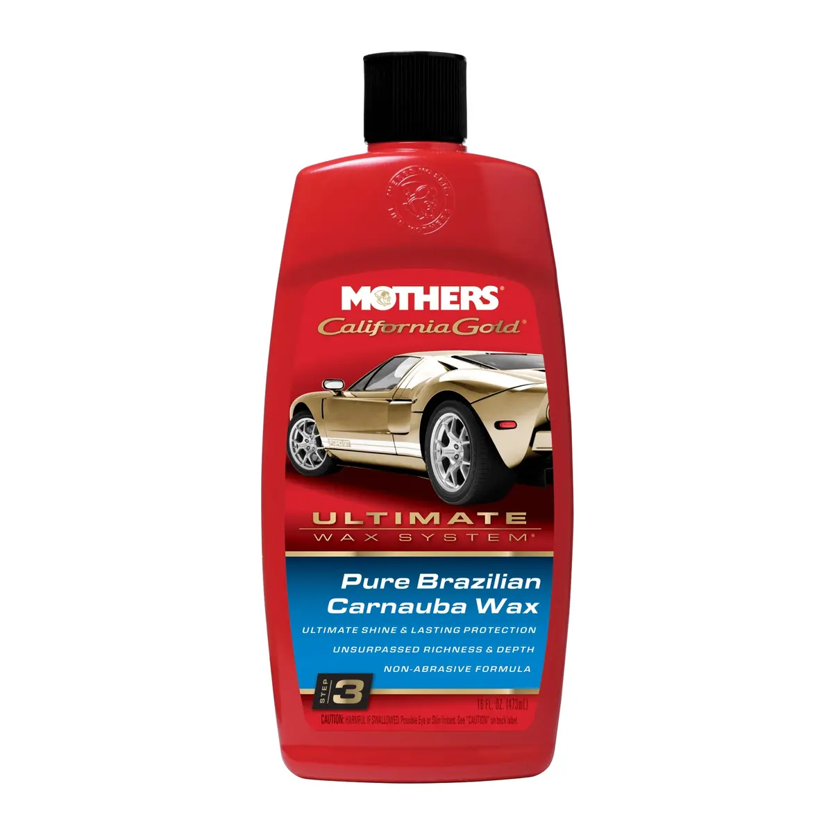 Mothers California Gold Natural Liquid Wax 16Oz. 1