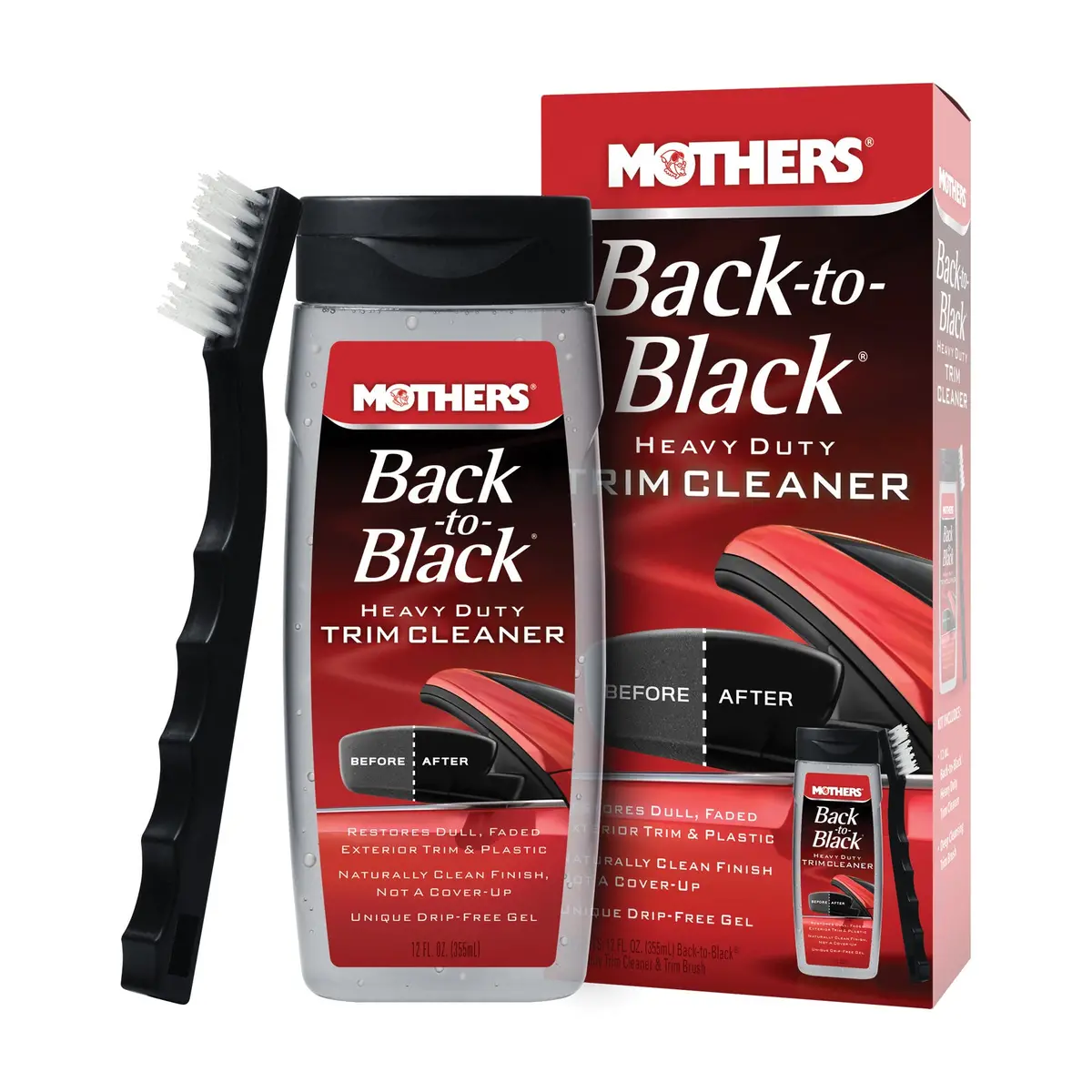 Mothers Back To Black Heavy Duty Trim Cleaner Kit 1