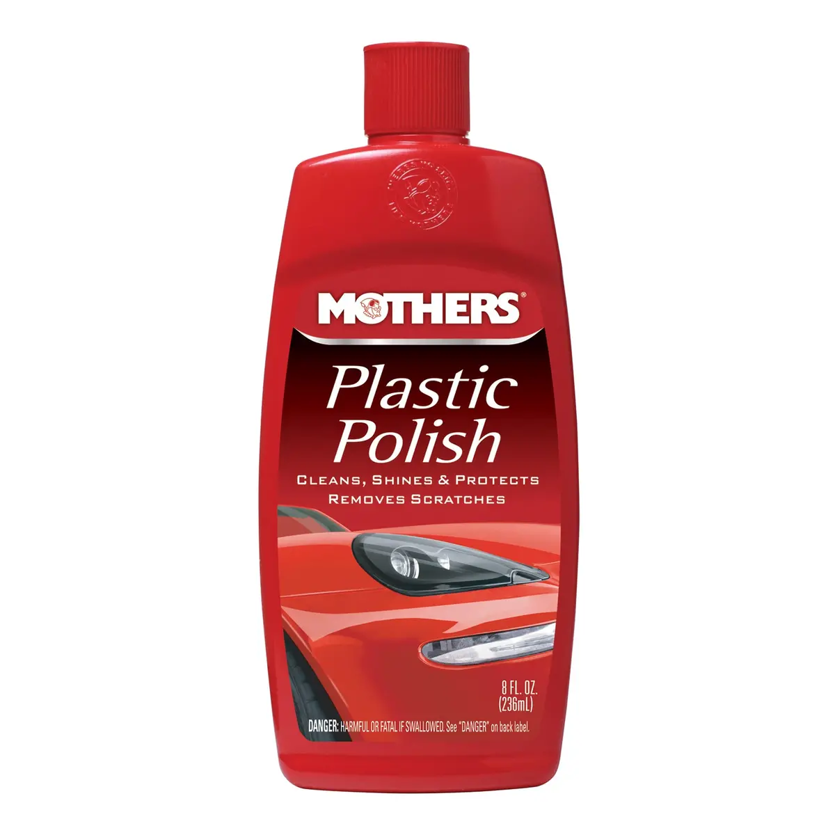 Mothers Plastic Polish 8Oz. 1