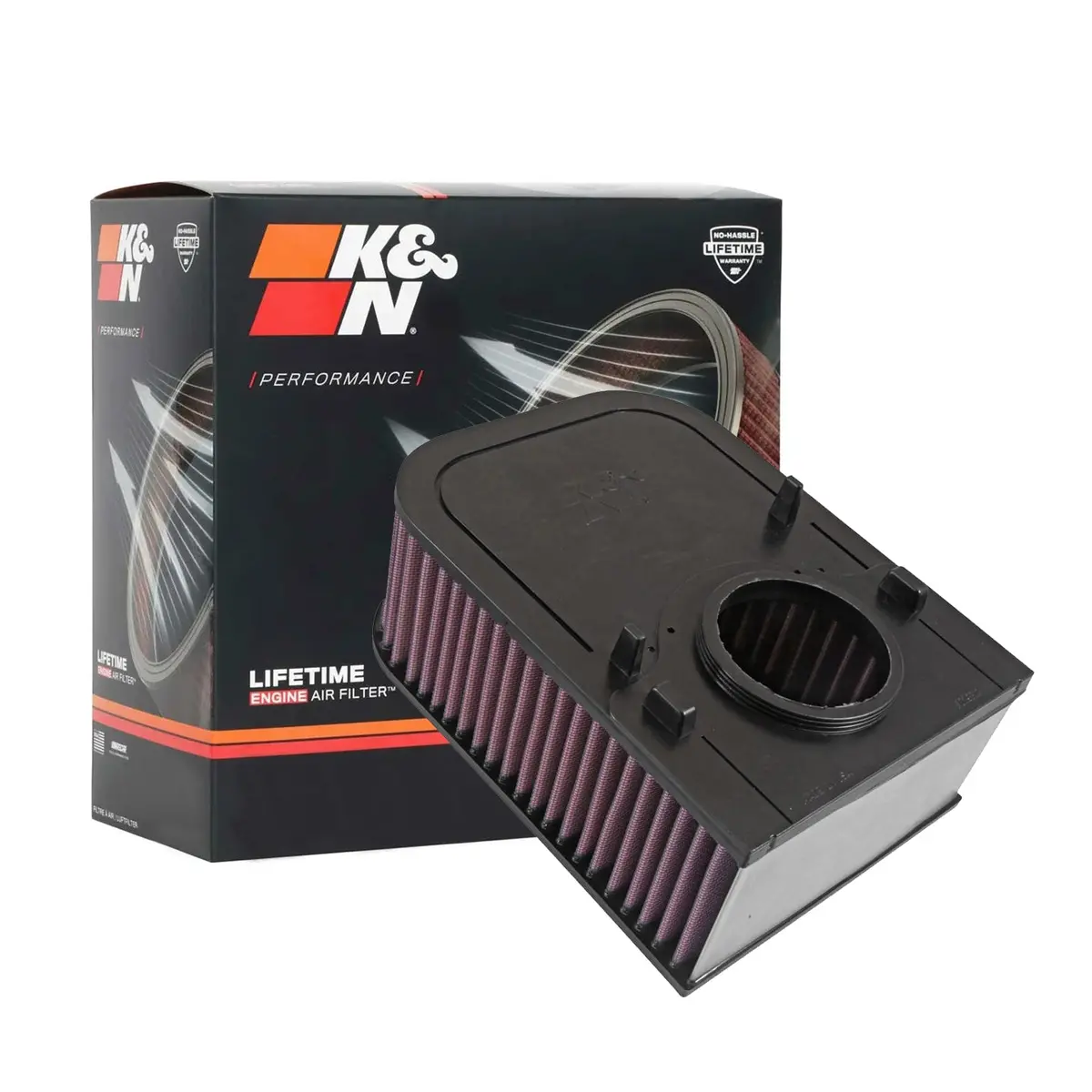 K&N Engine Air Filter Washable E-0660 For Porsche Macan 2015-2020 1