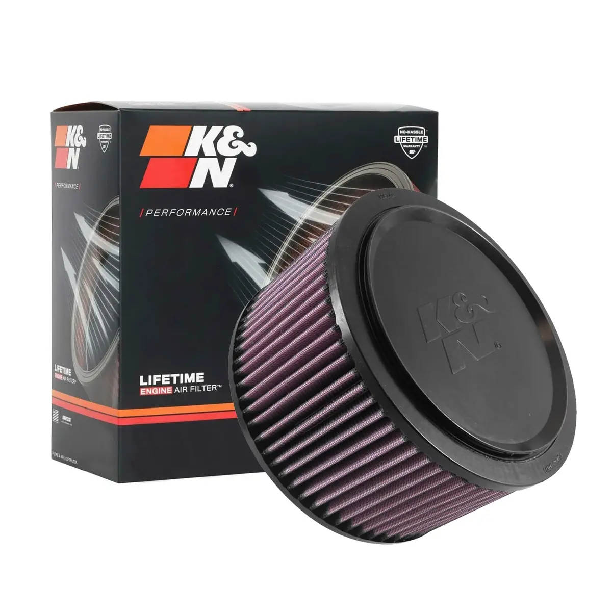 K&N Engine Air Filter Washable E-0662 For Ford Ranger Wildtrak 2011-2019, Mazda Bt50 2011-2020 1