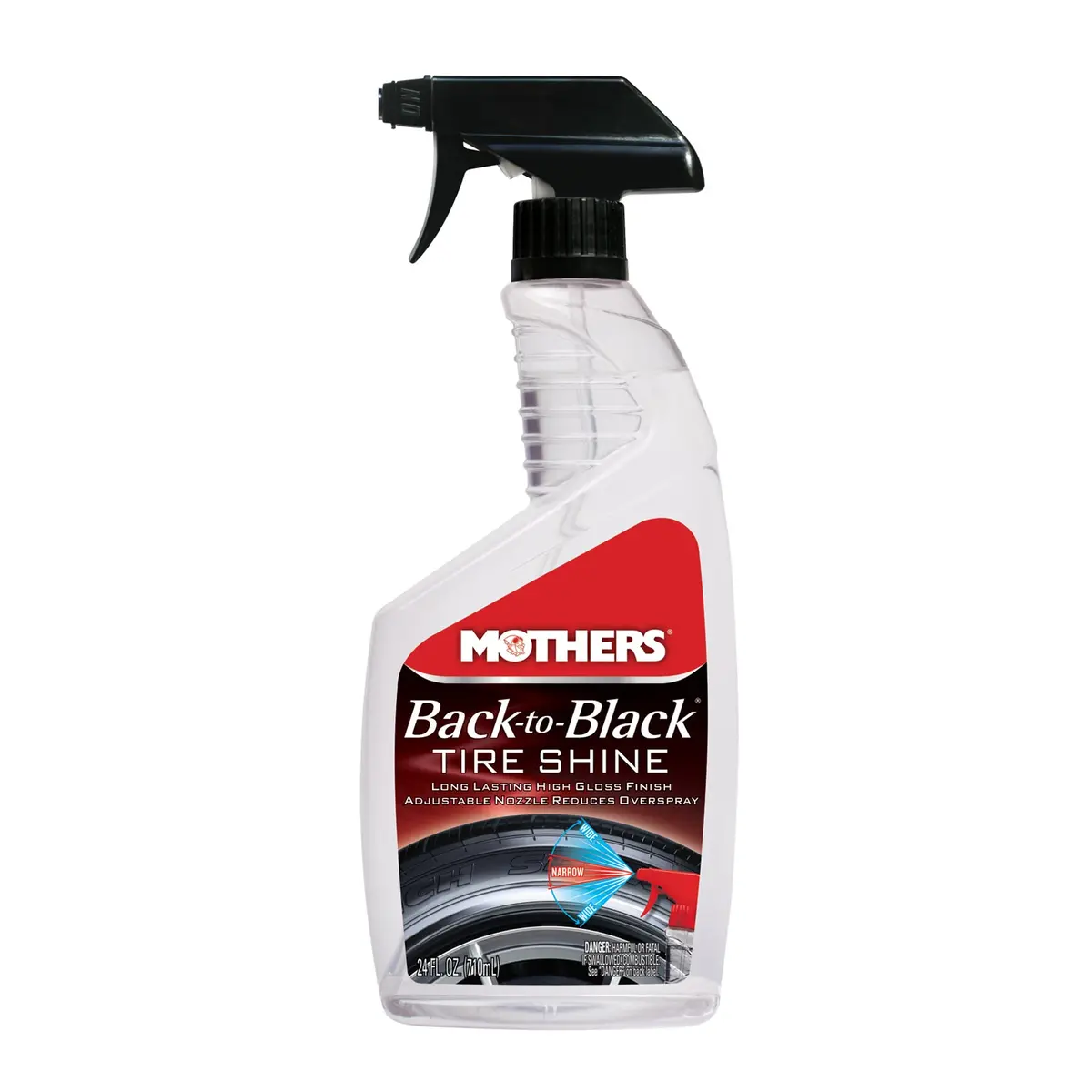 Mothers Back To Black Tire Shine 24Oz. 1