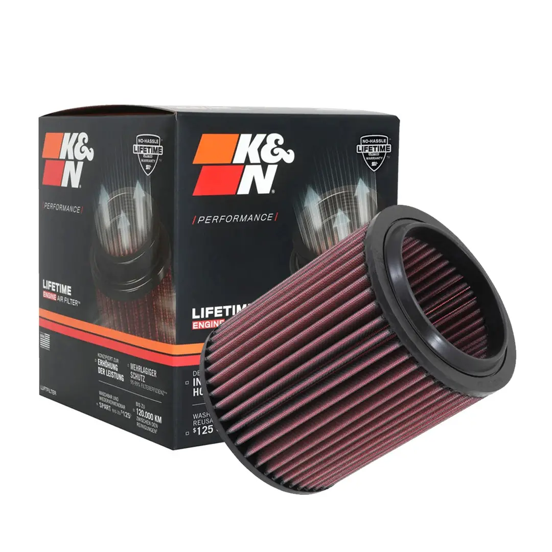 K&N Engine Air Filter Washable E-0775 For Audi A8 2002-2010 1