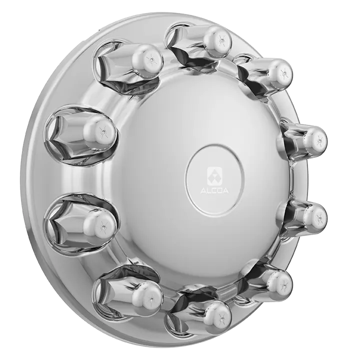 Alcoa® Aerodynamic Steer Cover Kit For 10X285mm Hub Pilot – Chrome (079300 / 079600) 1