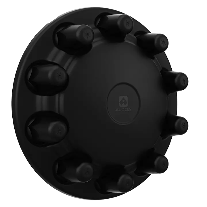 Aero Front Black Interlocking Hub Cover Kit 1