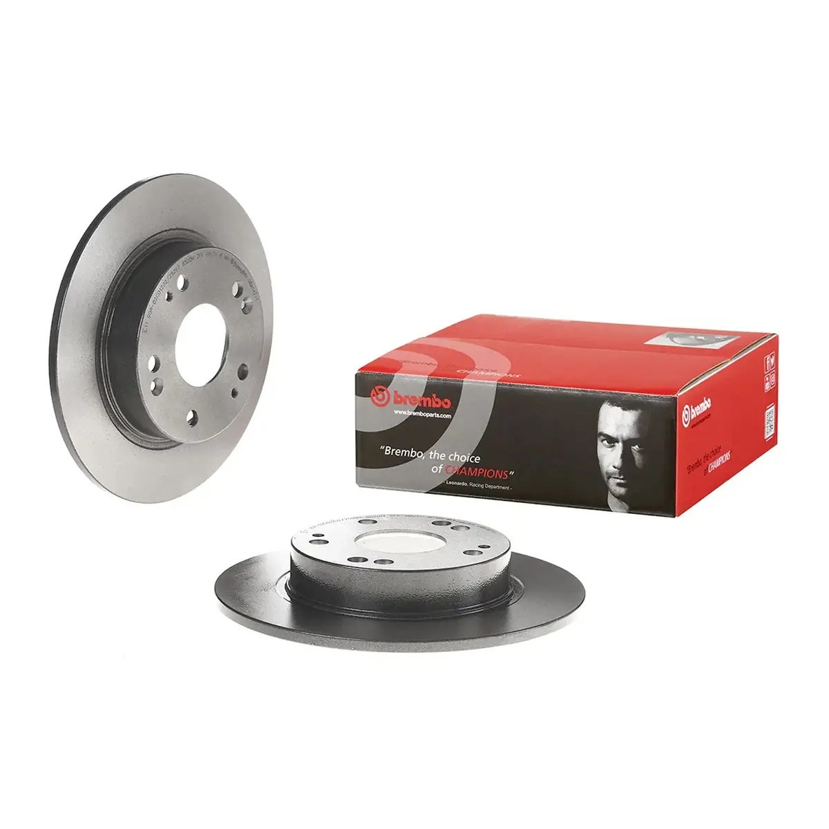 Brembo Rear Rotor Disc 08.A147.11 For Honda Civic Fd 1