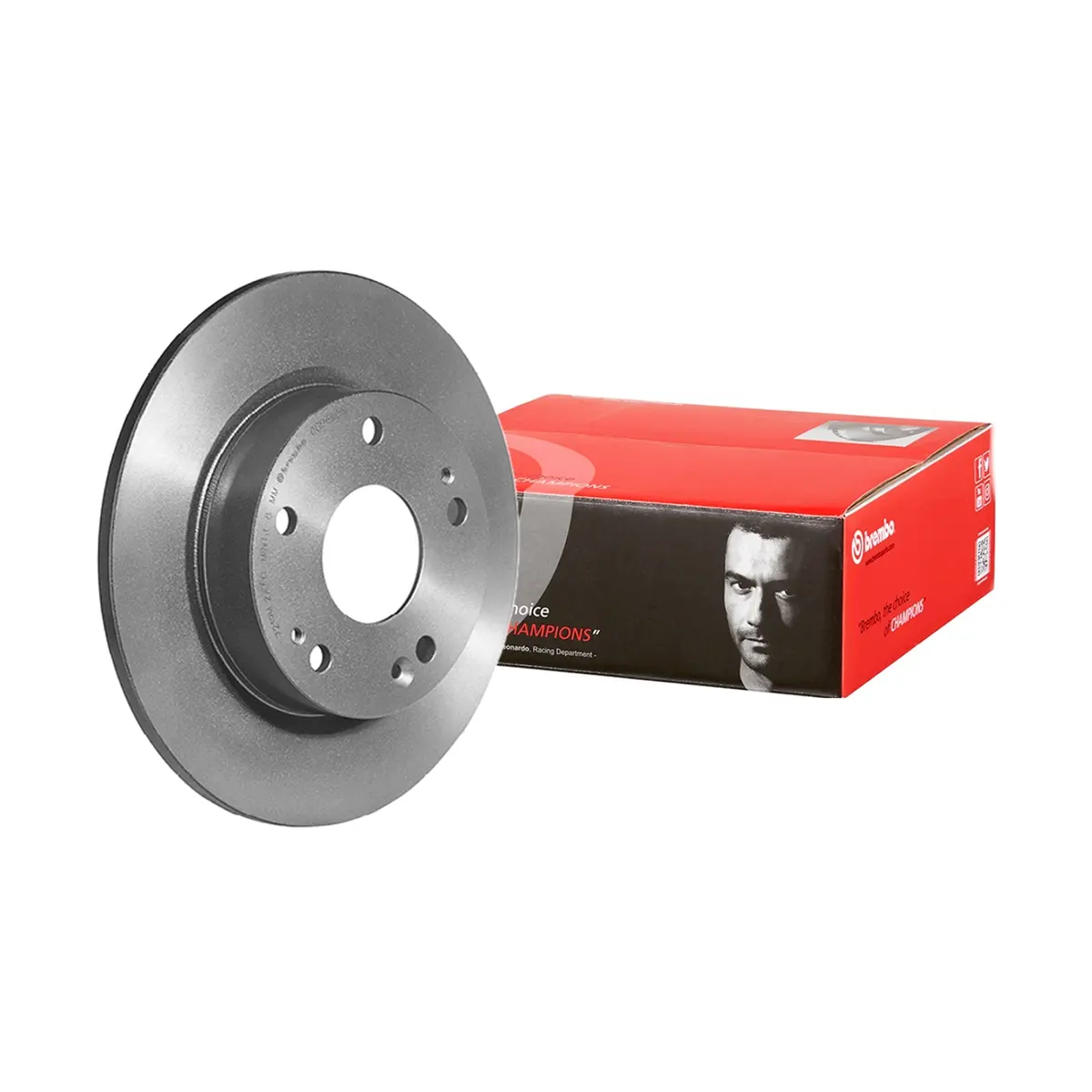 Brembo Rear Rotor Disc 08.D698.11 For Honda Civic Fc 2016-2022 1