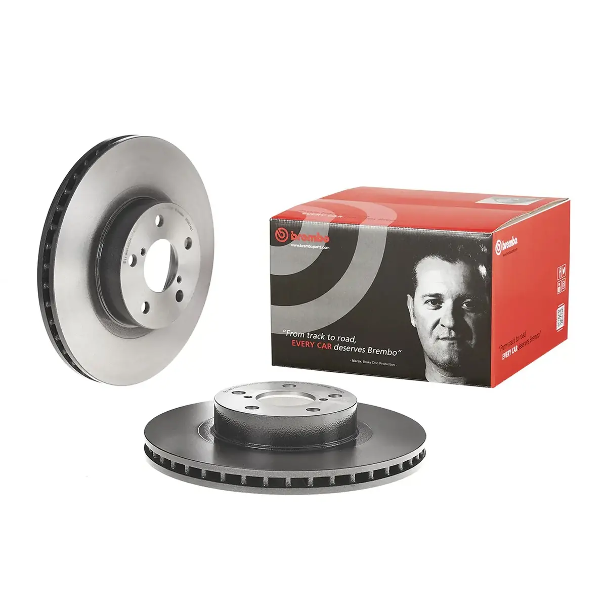 Brembo Front Rotor Disc 09.5674.21 For Subaru Brz 2012-2020, Forester 2003-2013, Impreza 2012-2016, Legacy 2003-2014, Toyota Gt86 1