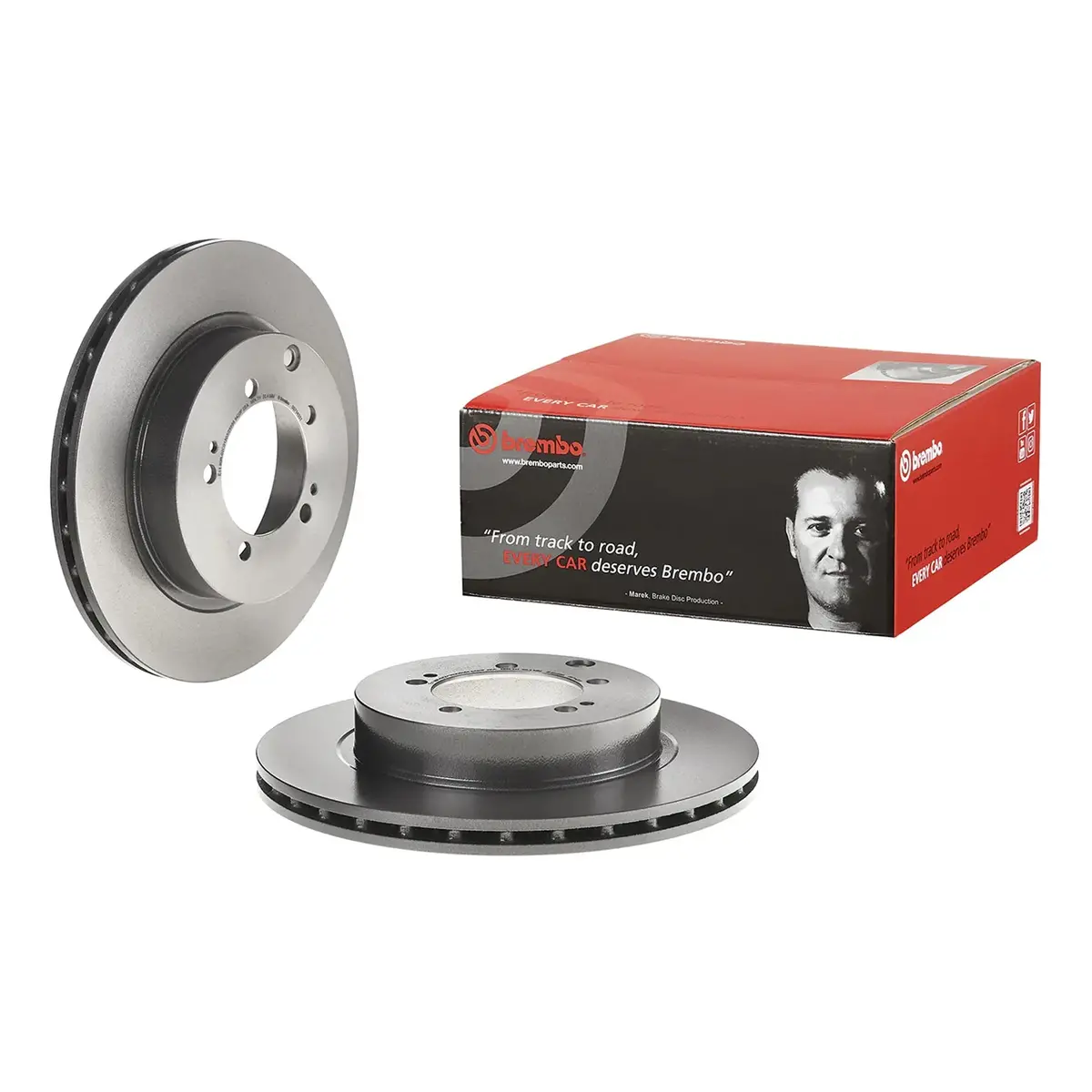 Brembo Rear Rotor Disc 09.7143.31 For Mitsubishi Lancer Evolution 1