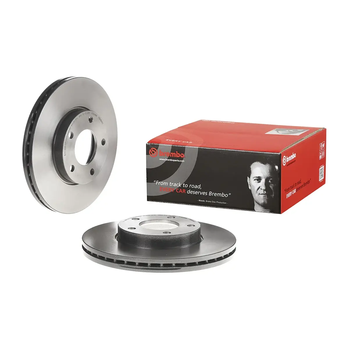 Brembo Front Rotor Disc 09.9464.21 For Mazda 3 2004-2013 1