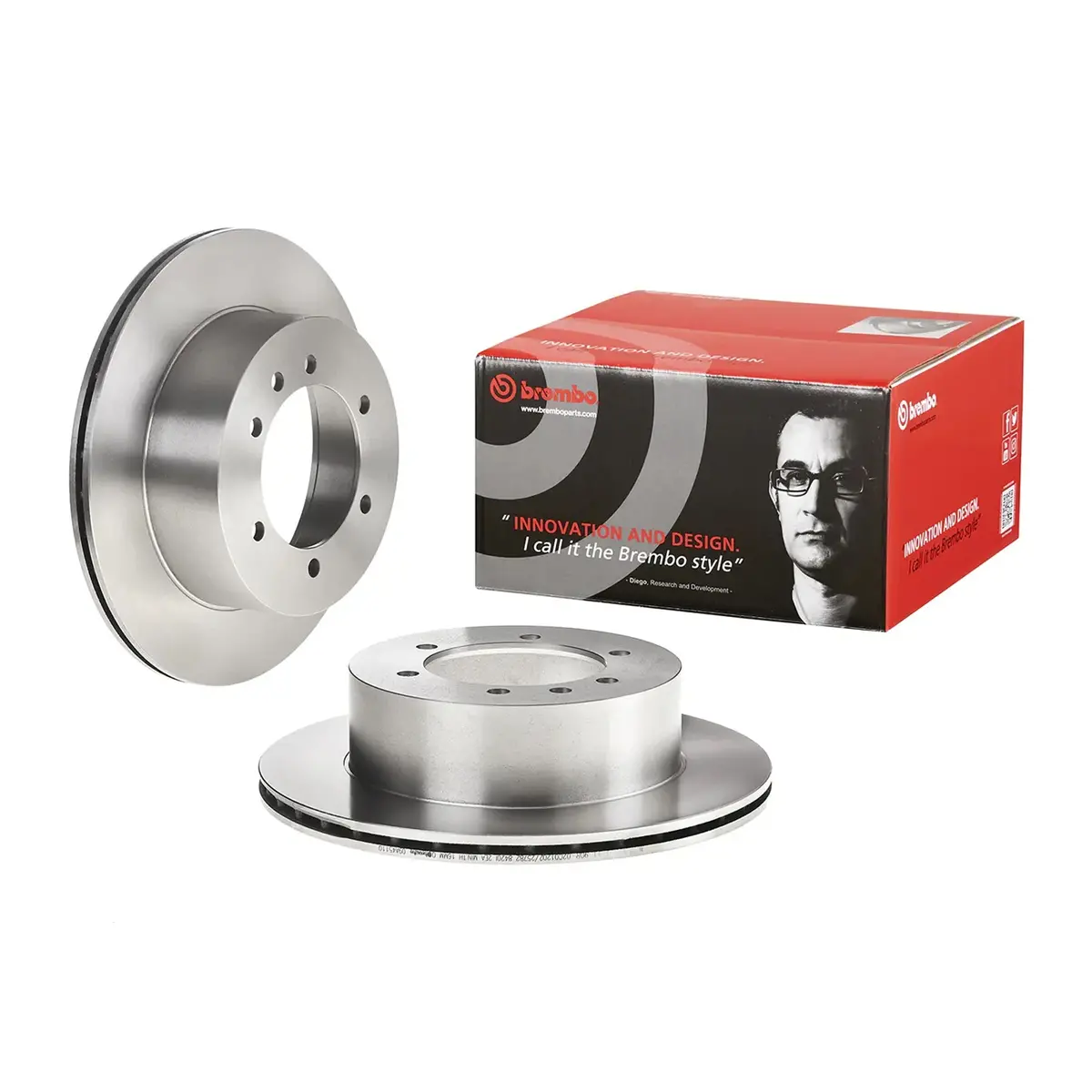 Brembo Rear Rotor Disc 09.A451.10 For Nissan Patrol Y60/Y61 1