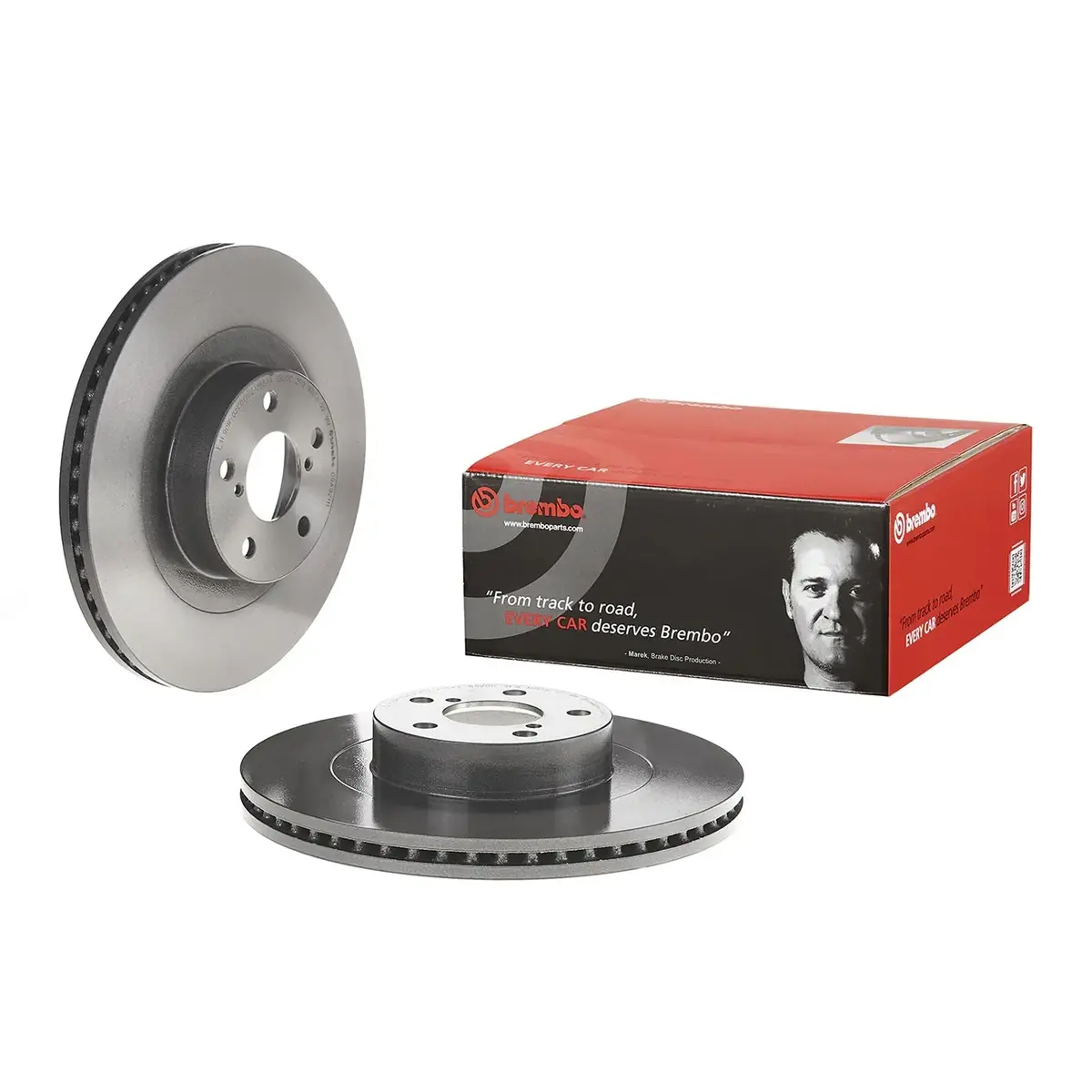 Brembo Front Rotor Disc 09.A921.11 For Subaru Brz 2012-2020, Forester 2003-2018, Impreza 2012-2016, Legacy 2003-2014, Xv 2013-2017, Toyota Gt86 1
