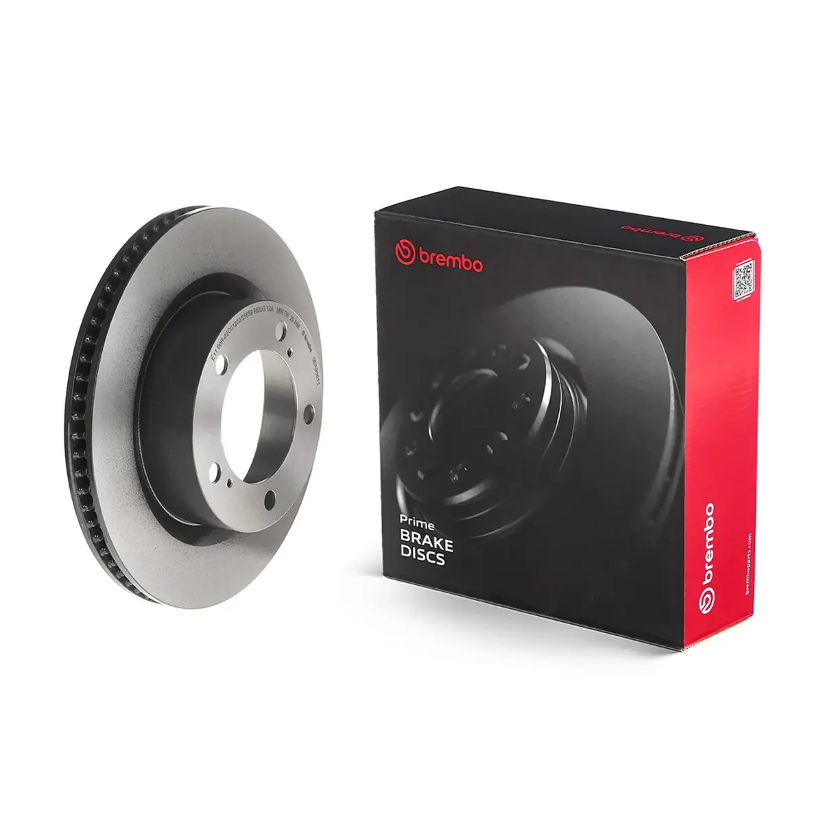 Brembo Front Rotor Disc 09.A966.11 For Toyota Land Cruiser 200 2008-2021 1