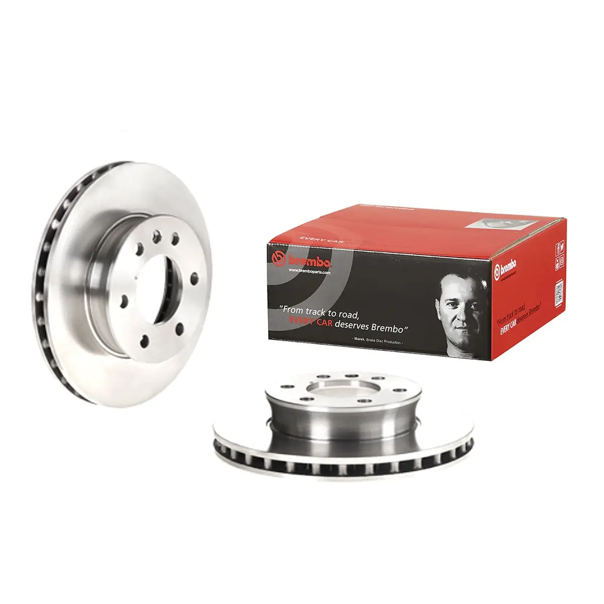 Brembo Front Rotor Disc 09.C520.11 For Ford Everest 2016-2022, Ranger Raptor T6 2018-2022 1
