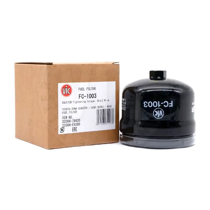 Vic Fuel Filter Fc-1003 For Toyota Coaster, Hino Dutro 1