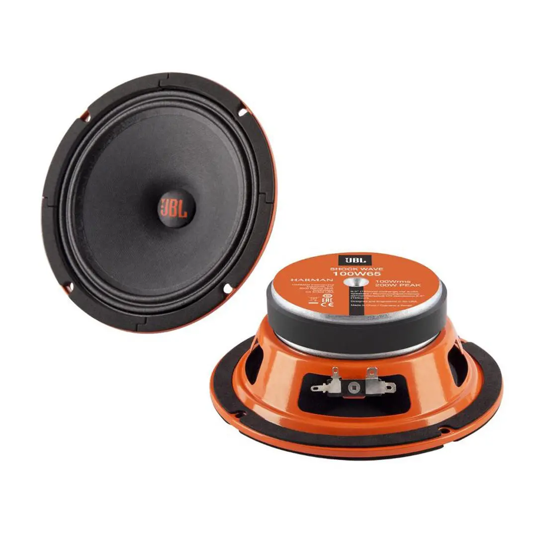 Jbl Midrange Speaker Shock Wave 100W65 6.5" 100W Rms 1
