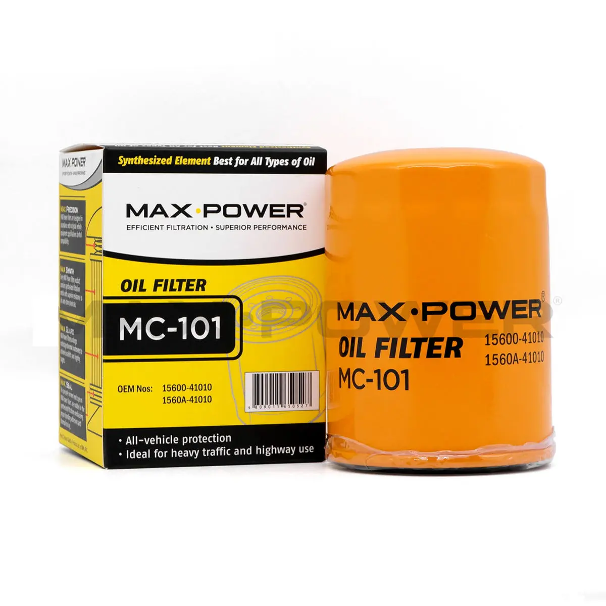 Max Power Oil Filter Mc-101 For Toyota Revo, 4Runner, Hiace, Ford Everest, Ranger 1