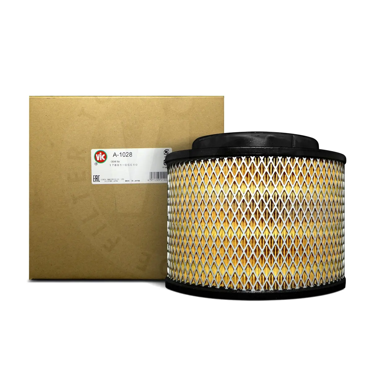 Vic Air Filter A-1028 For Toyota Fortuner, Hilux, Innova 1