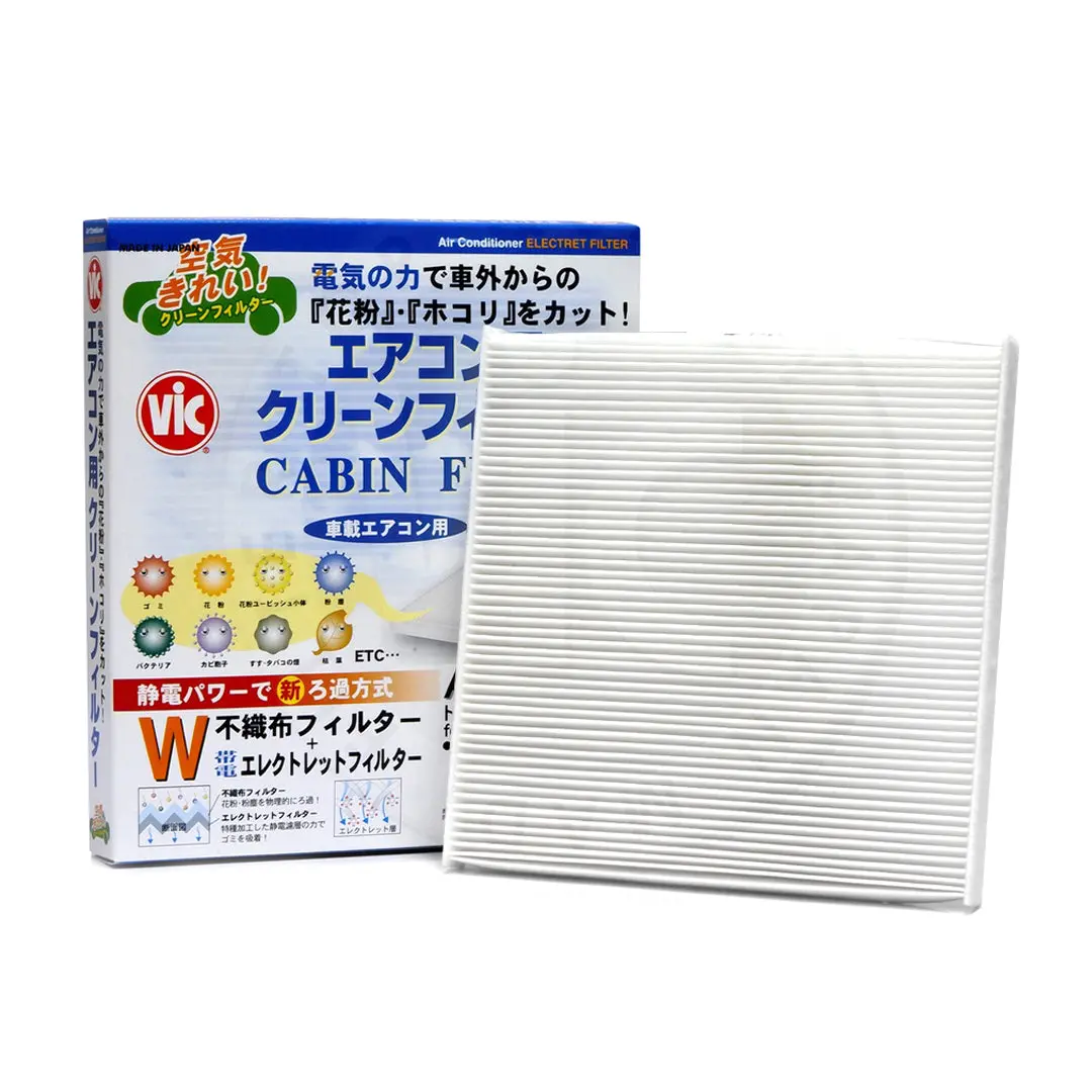 Vic Cabin Filter Ac-102E For Toyota Alphard, Camry, Fj Cruiser, Hilux, Prado, Previa, Mazda Mpv, Rx8, Subaru Legacy, Outback 1