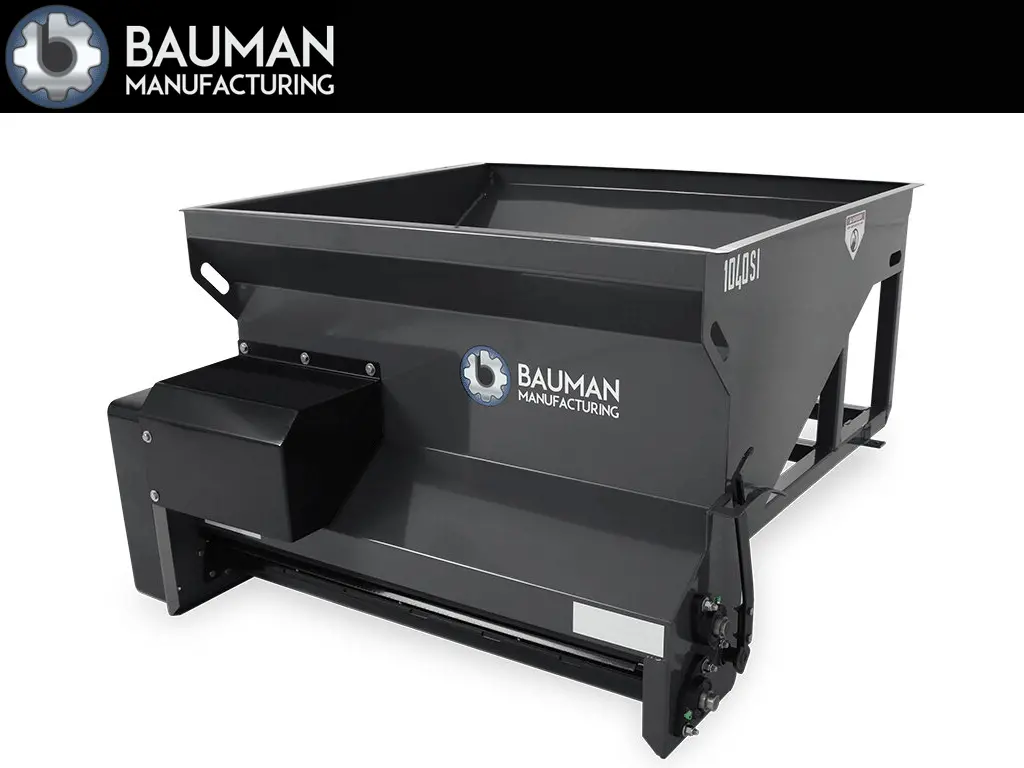 Bauman 1040Si Drop Spreader 1