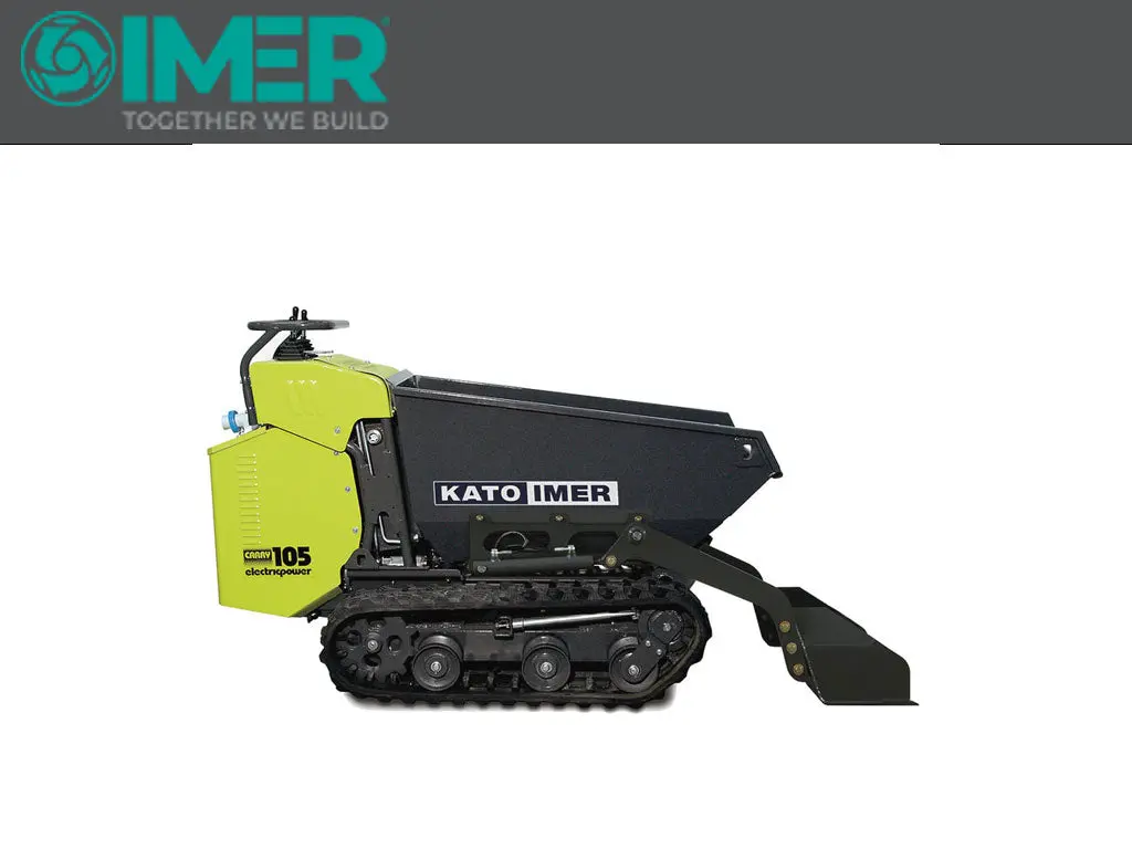 Imer Tracker 811E Electric Track Buggy 1