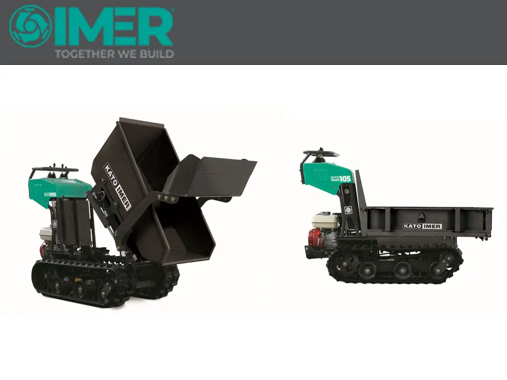 Imer Tracker 811 Track Concrete Buggy 1