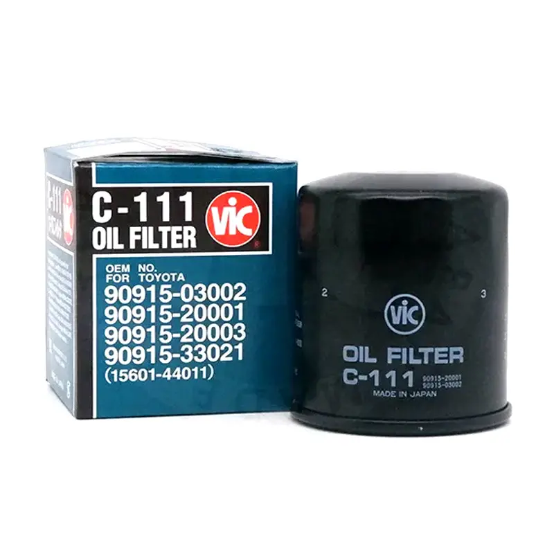 Vic Oil Filter C-111 For Toyota Revo Fx, Crown, 4Runner, Rav4, Innova, Hilux, Hiace, Fortuner 1
