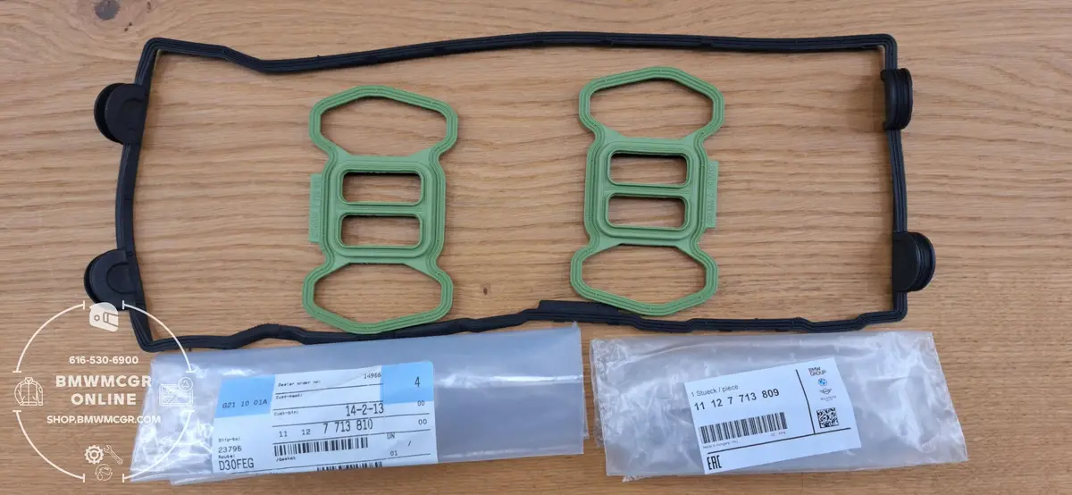 Exterior & Interior Valve Cover Gasket Set For Bmw S1000rr S1000r S1000xr 1