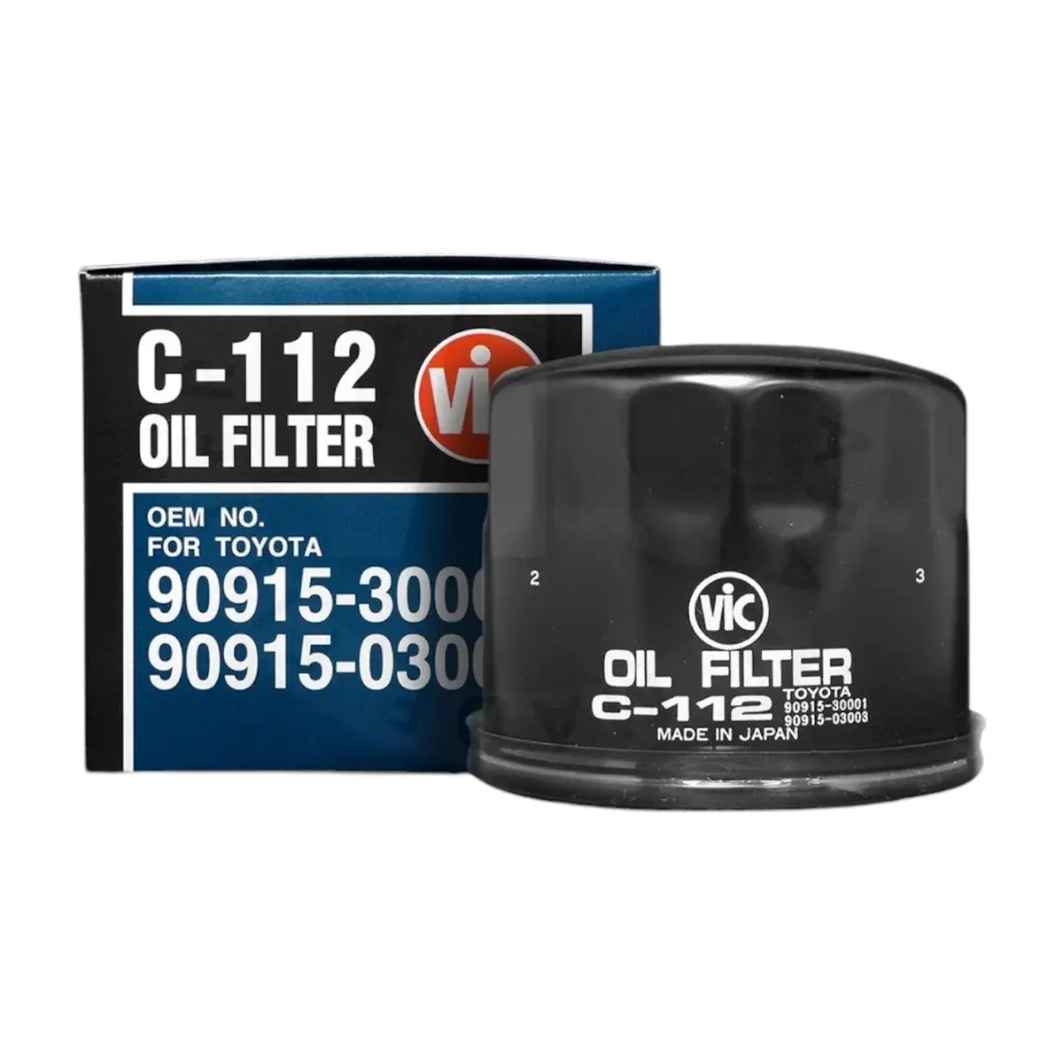 Vic Oil Filter C-112 For Toyota Tamaraw Fx Dsl. (2C) 1