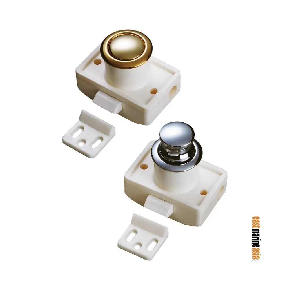 Man Ship Push Button Cabinet Latch 1