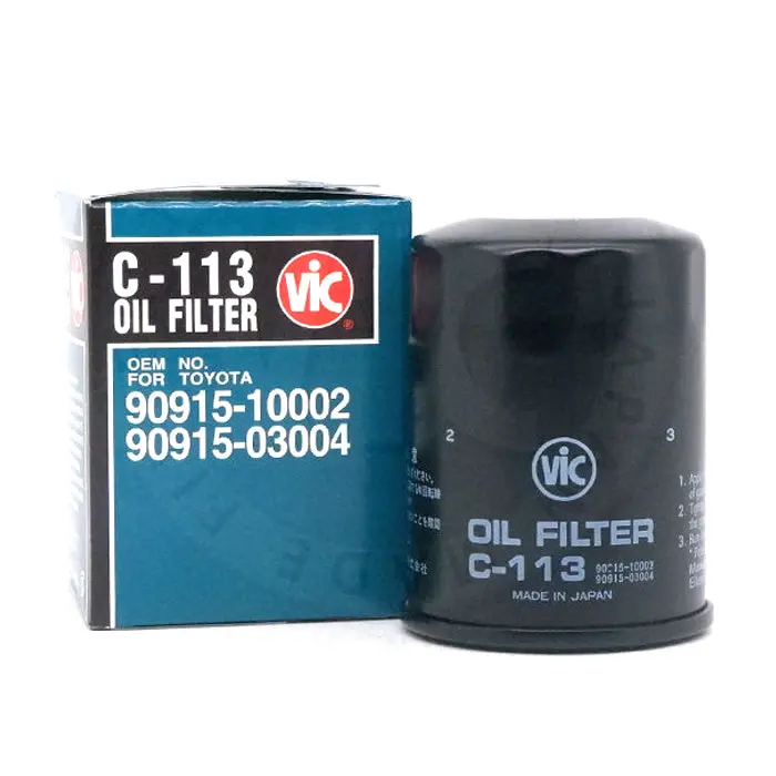Vic Oil Filter C-113 For Toyota Camry, Previa, Rav 4 1