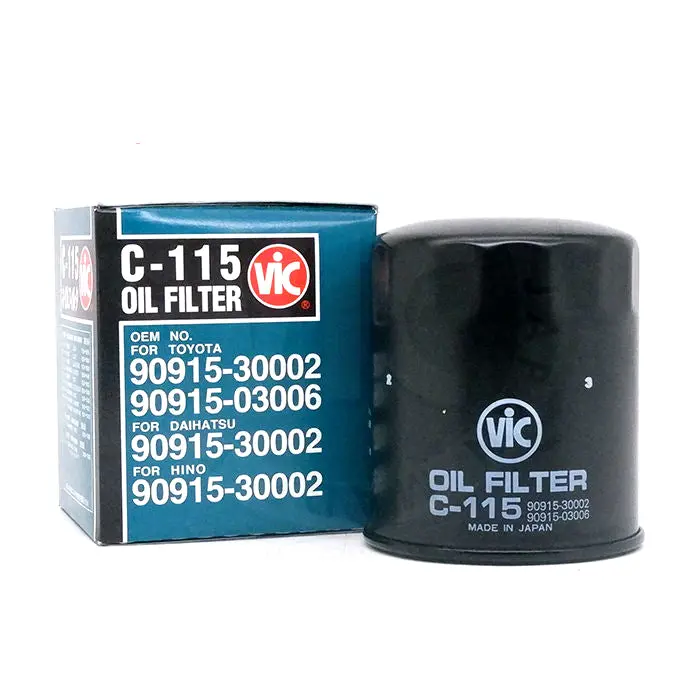 Vic Oil Filter C-115 For Toyota Hi-Lux, Lc Prado, Hiace Grandia, Ford Ranger 1