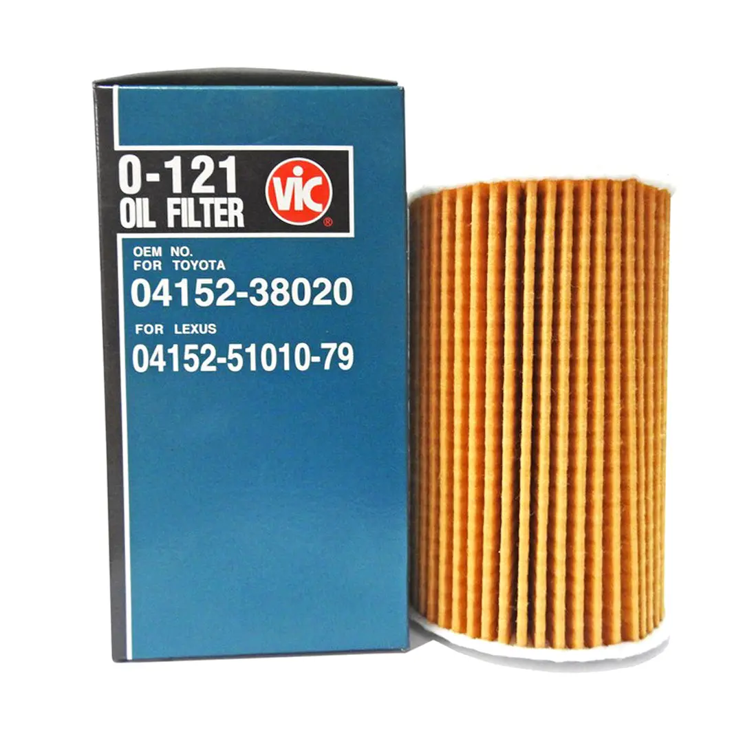 Vic Oil Filter Element Type O-121 For Toyota Landcruiser 200 1Ur-Fe/1Vd-Ftv 2008-, Sequoia, Tundra, Lexus Lx570 1