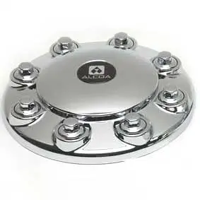 Alcoa Front Chrome Plastic Cover Kit (8 On 275Mm, 30Mm Lug Nuts) 1