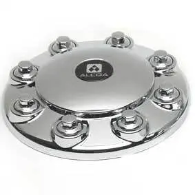 Alcoa Front Chrome Plastic Cover Kit (8 On 275Mm, 33Mm Lug Nuts) 1
