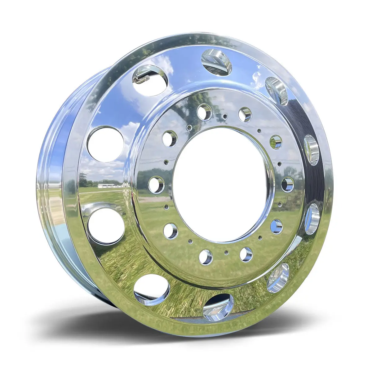 22X8.25 Northstar 10X285mm Hub Pilot Mirror Polish Both Sides 1