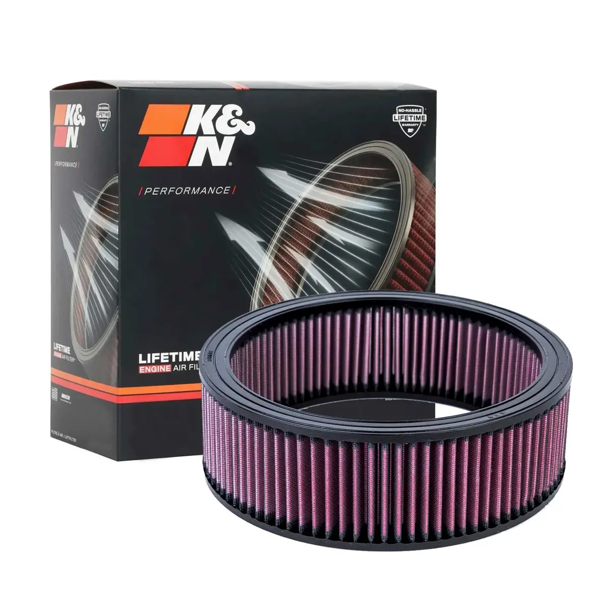 K&N Engine Air Filter Washable E-1250 For Plymouth Pb200 31//360 1974-1980, Dodge Ramcharger 1972-1979 1