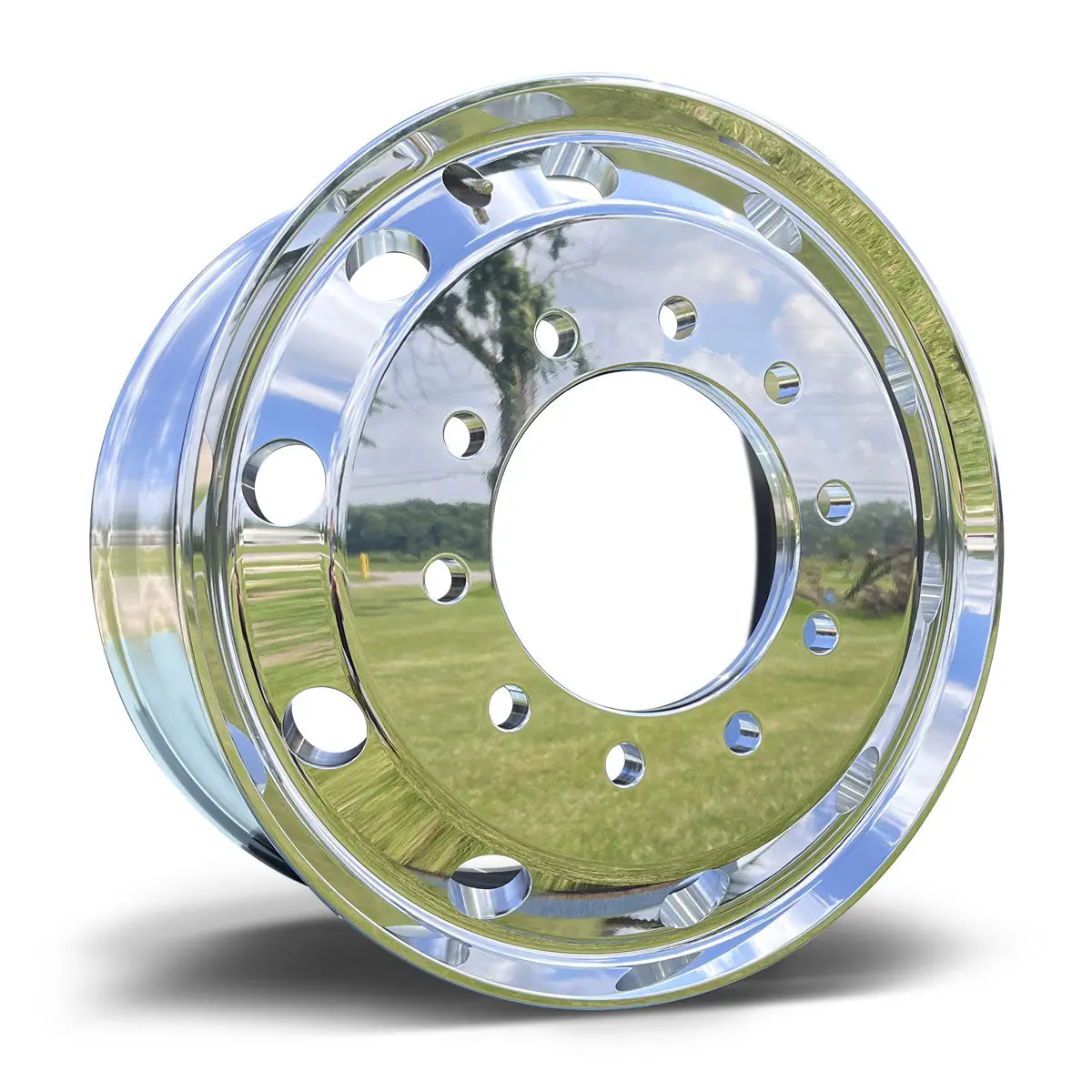 22.5X10.50 Northstar 10X285mm Hub Pilot Mirror Polished Front Only 1